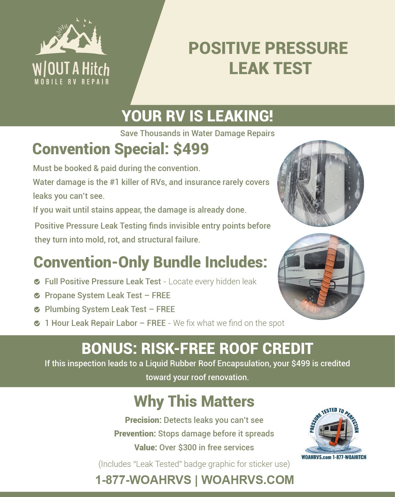 Positive Pressure Testing